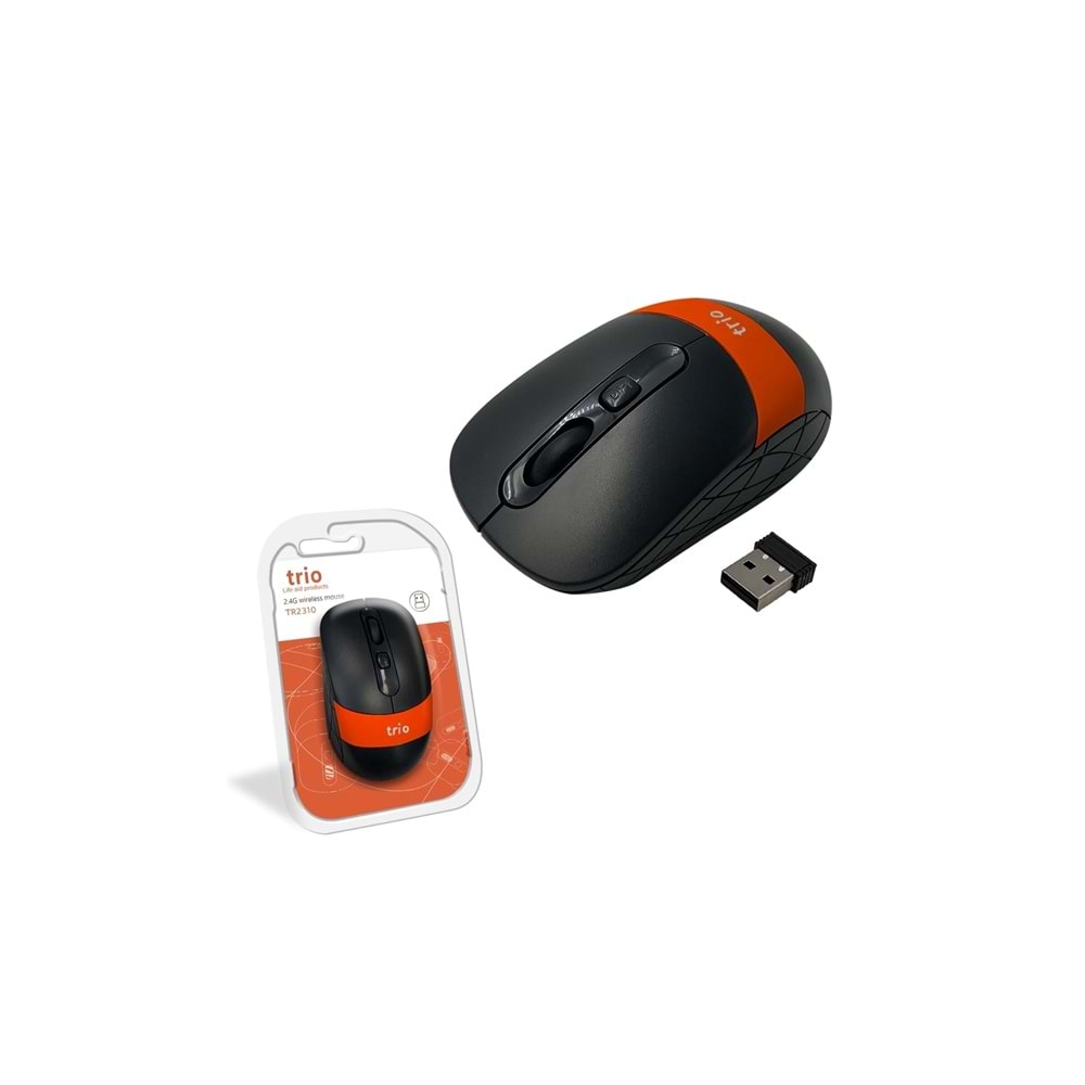 PDATeknoloji 2.4G Kablosuz Mouse Turuncu TR2310T