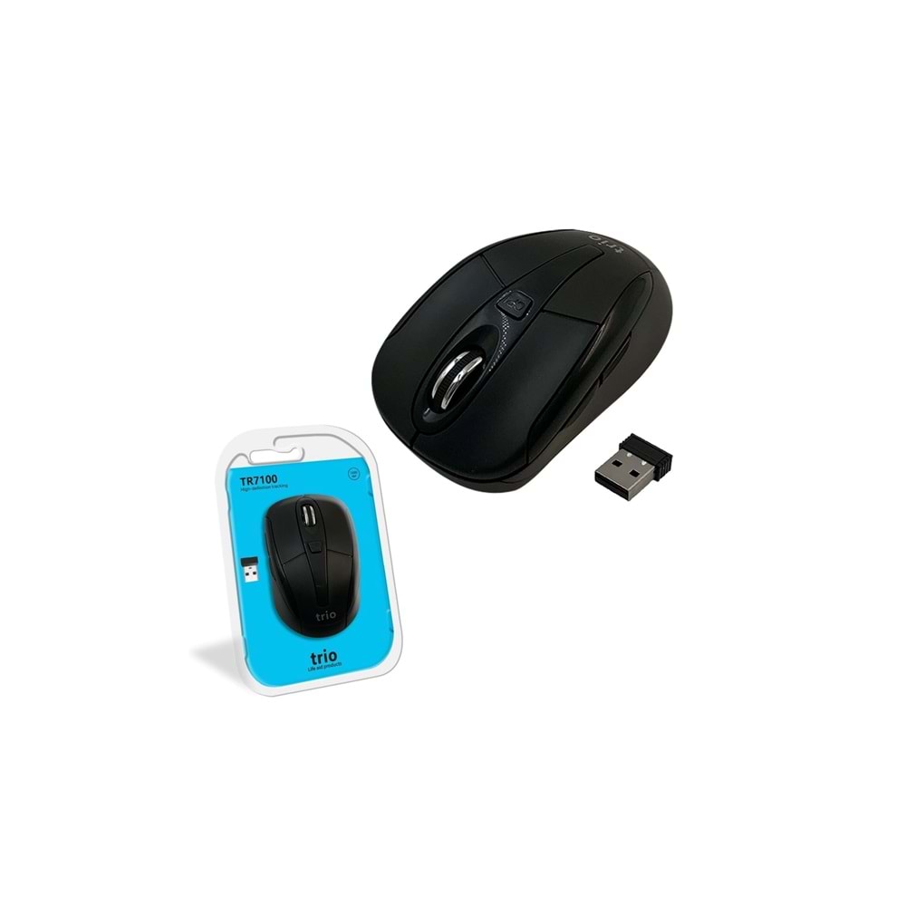 PDATeknoloji Kablosuz Mouse Siyah TR7100S