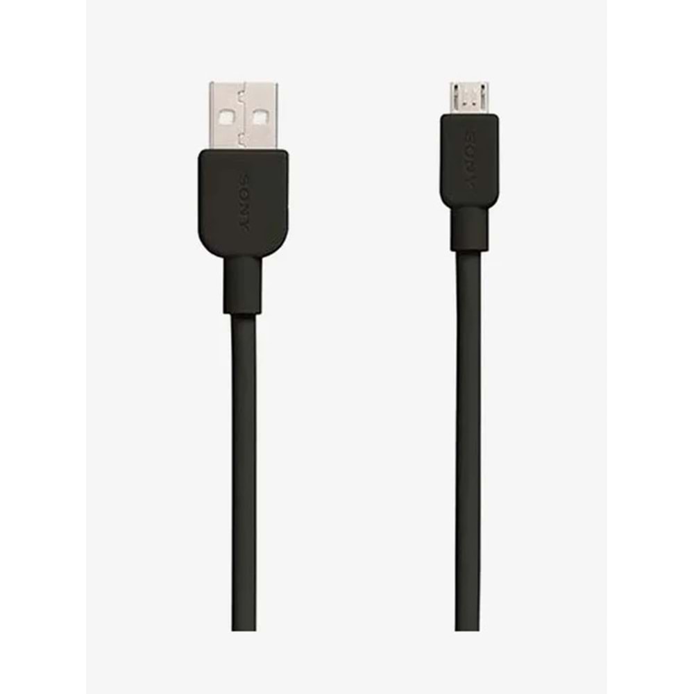 Sony CP-AB100 100cm Micro Usb 2.4A Hızlı Şarj ve Data Kablosu Siyah