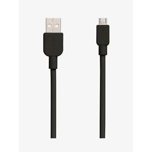 Sony CP-AB100 100cm Micro Usb 2.4A Hızlı Şarj ve Data Kablosu Siyah