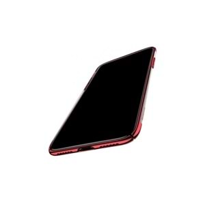 Baseus Apple iPhone X Glitter Case - Kırmızı